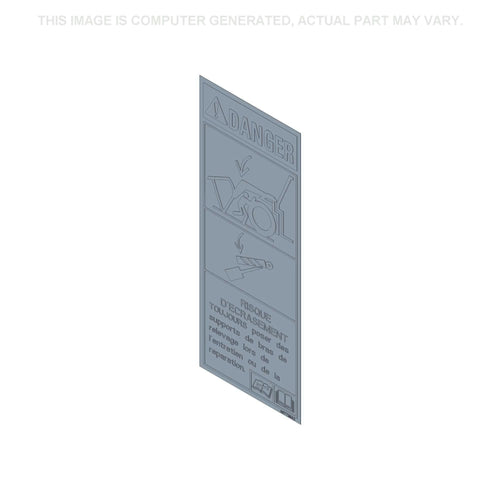 407738A2 - OEM DECAL DANGER - CASE CONSTRUCTION
