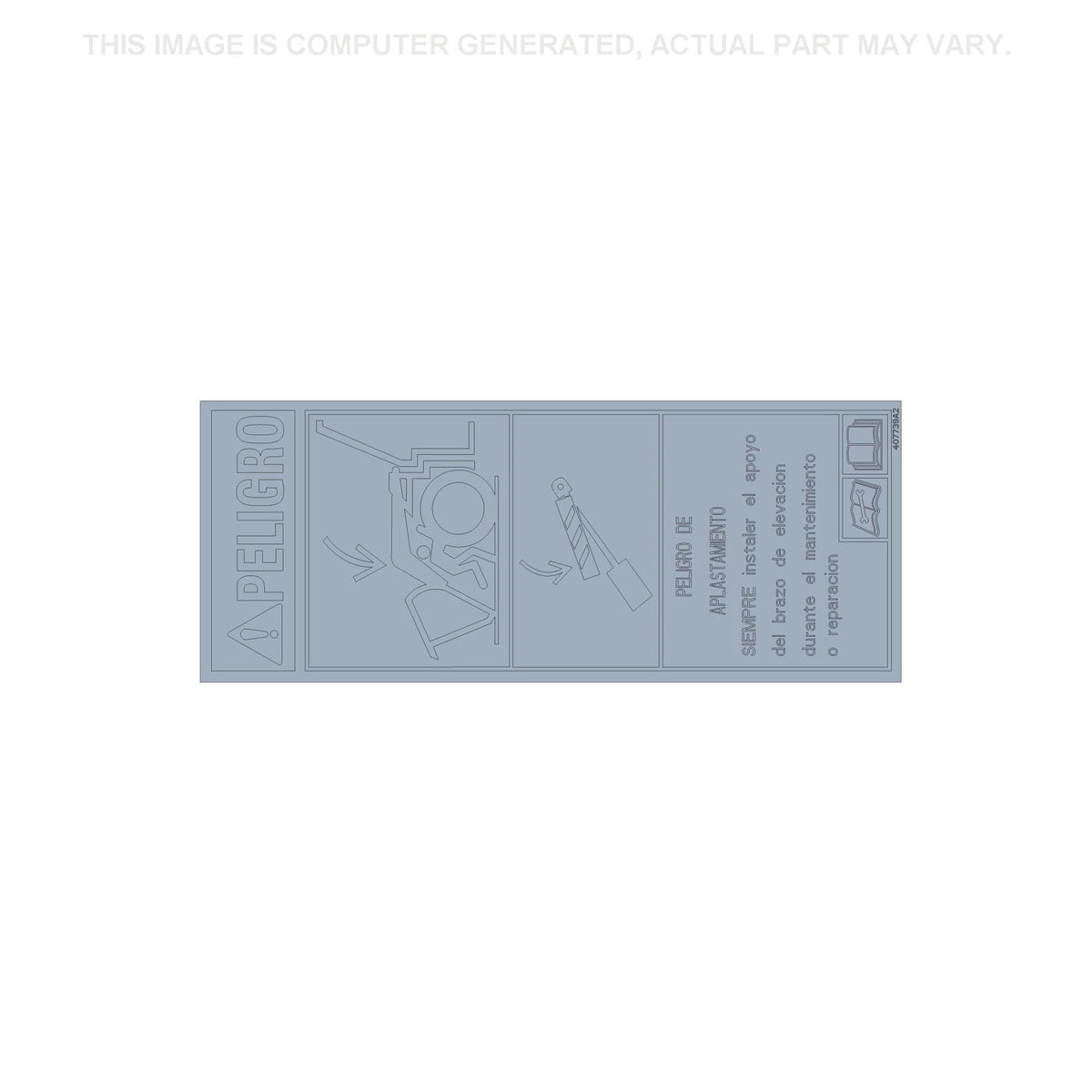 407739A2 - OEM DECAL - CASE CONSTRUCTION