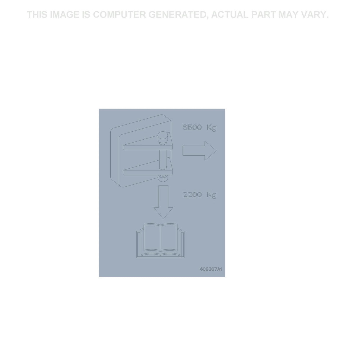 408367A1 - OEM DECAL - CASE CONSTRUCTION