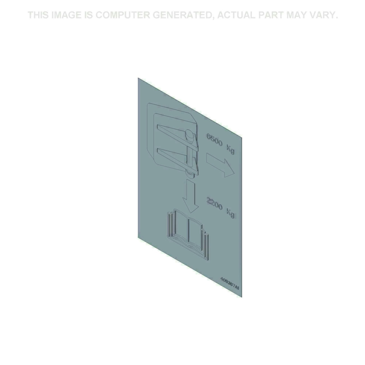 408367A1 - OEM DECAL - CASE CONSTRUCTION
