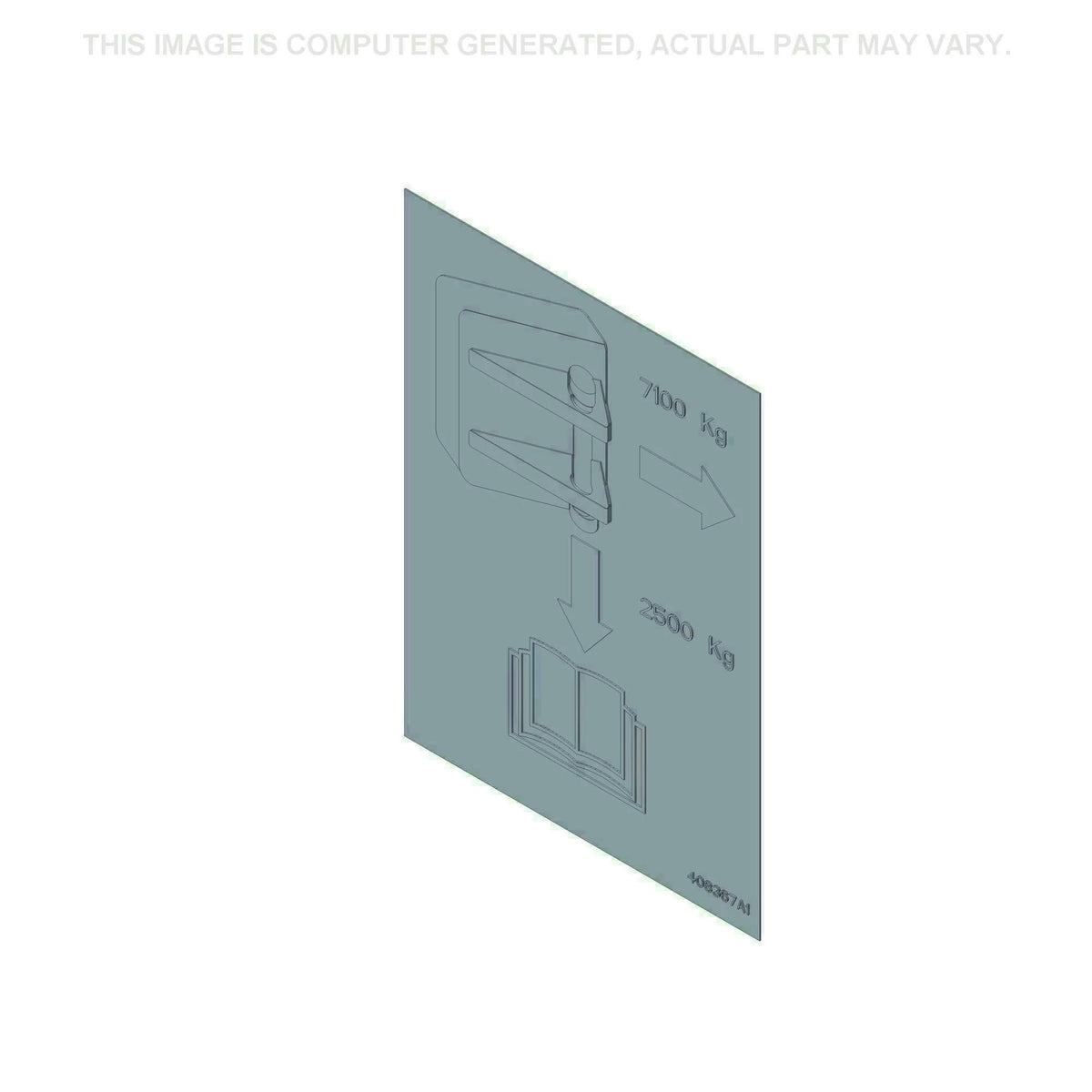 408368A1 - OEM DECAL - CASE CONSTRUCTION