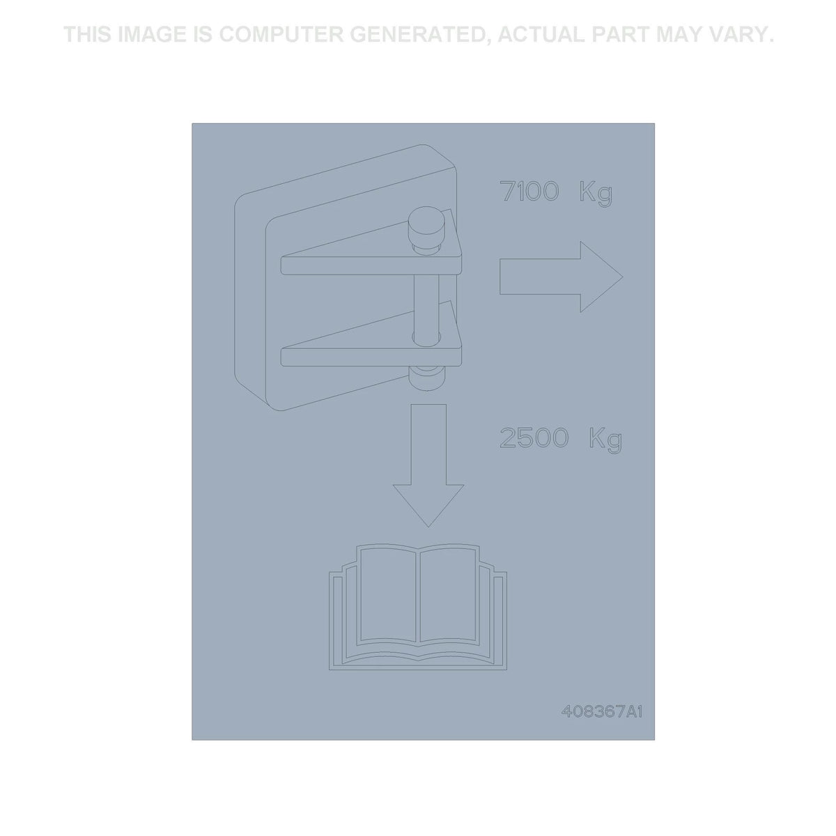 408368A1 - OEM DECAL - CASE CONSTRUCTION