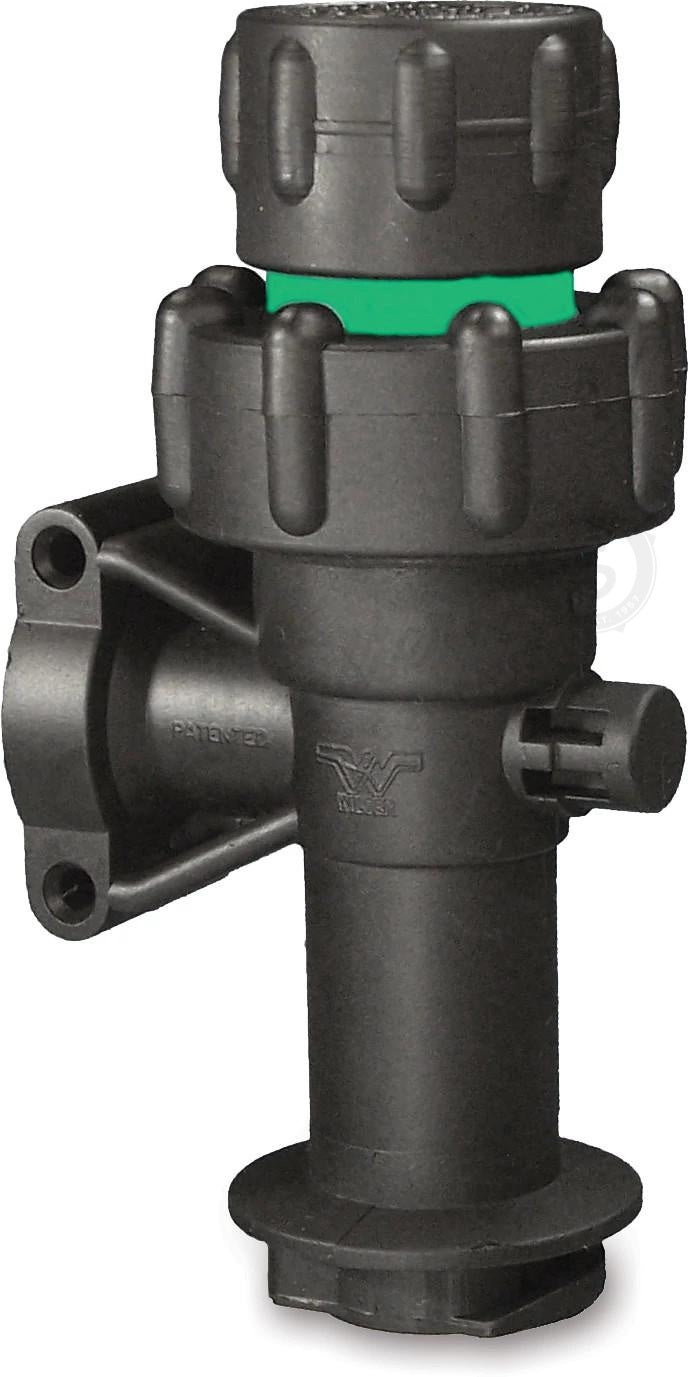 41111-00CIH6 - OEM COMBO-RATE END BODY ASSEMBLY w/ MANUAL ON/OFF CHECK VALVE - CASE CONSTRUCTION