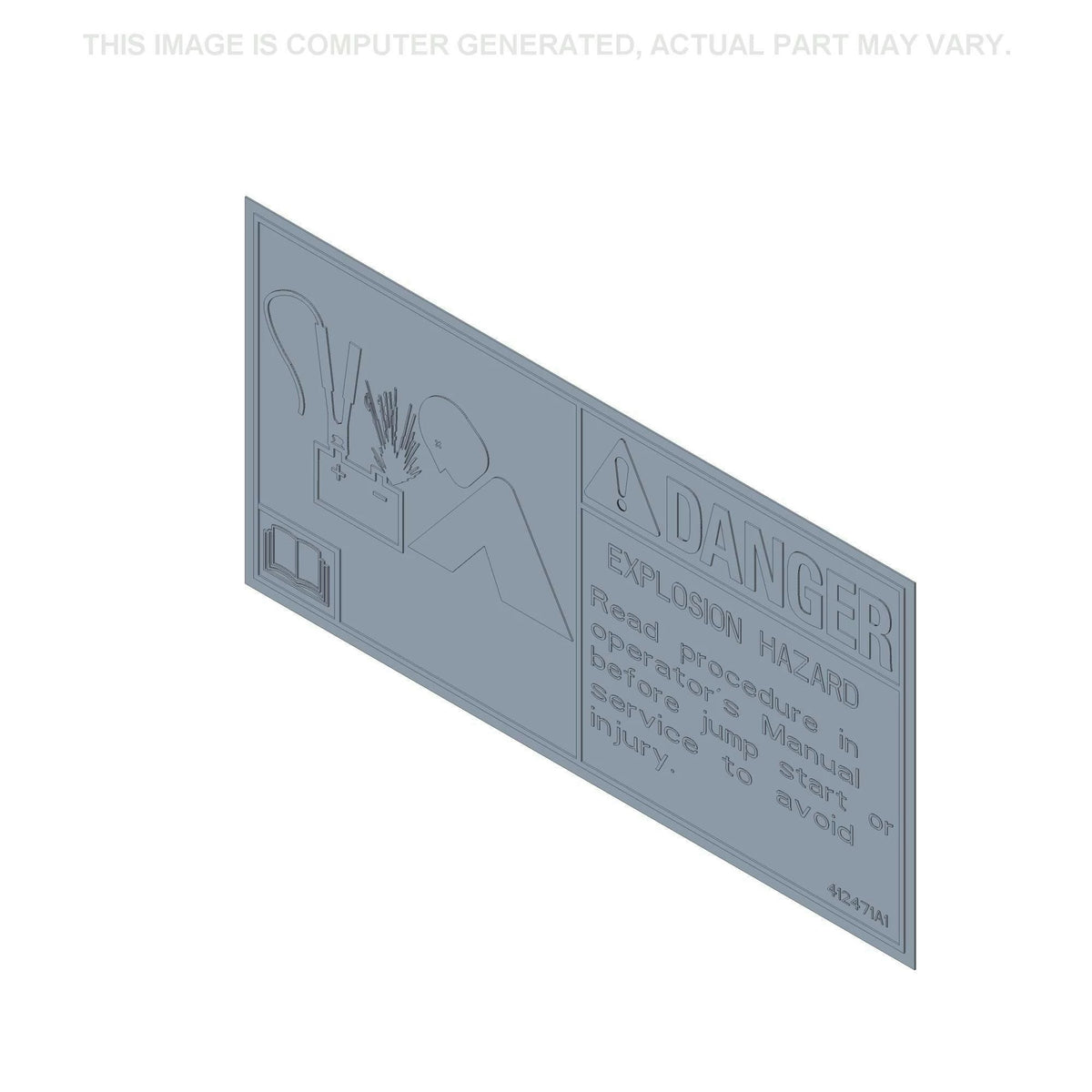 412471A1 - OEM DECAL DANGER - CASE CONSTRUCTION