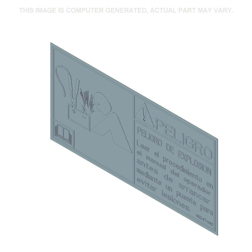 412474A1 - OEM DECAL DANGER - CASE CONSTRUCTION