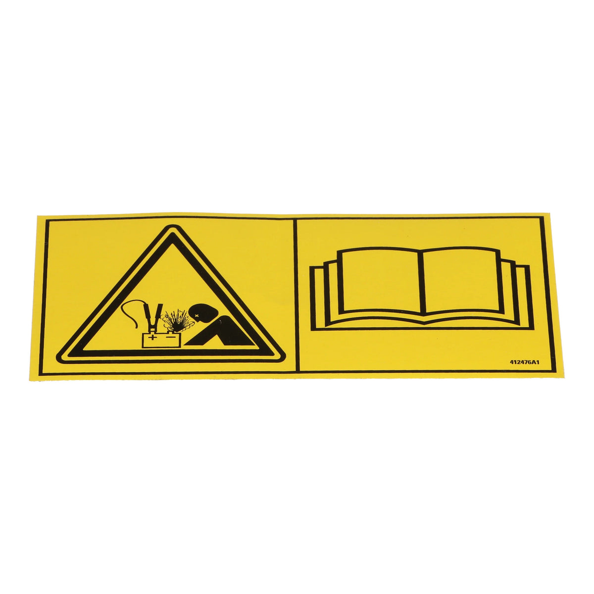 412476A1 - OEM DECAL CAUTION - CASE CONSTRUCTION