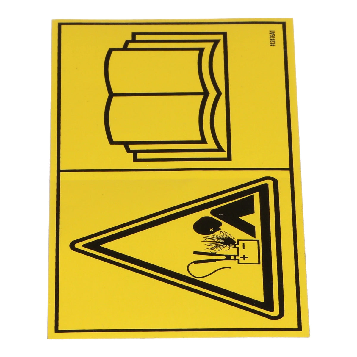 412476A1 - OEM DECAL CAUTION - CASE CONSTRUCTION
