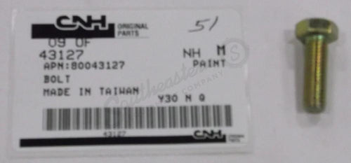 43127 - OEM HEX TENSIONING SCREW CL 8.8 FULL THREAD M8 - CASE CONSTRUCTION
