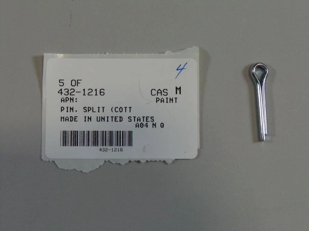 432-1216 - OEM PIN SPLIT (COTTER) - CASE CONSTRUCTION