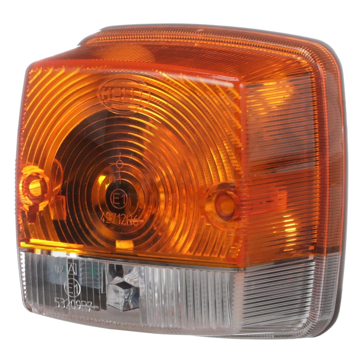 44906471 - OEM FRONT POSITION & DIRECTION LAMP 12V 84MM W X 84MM H X 51MML - CASE CONSTRUCTION