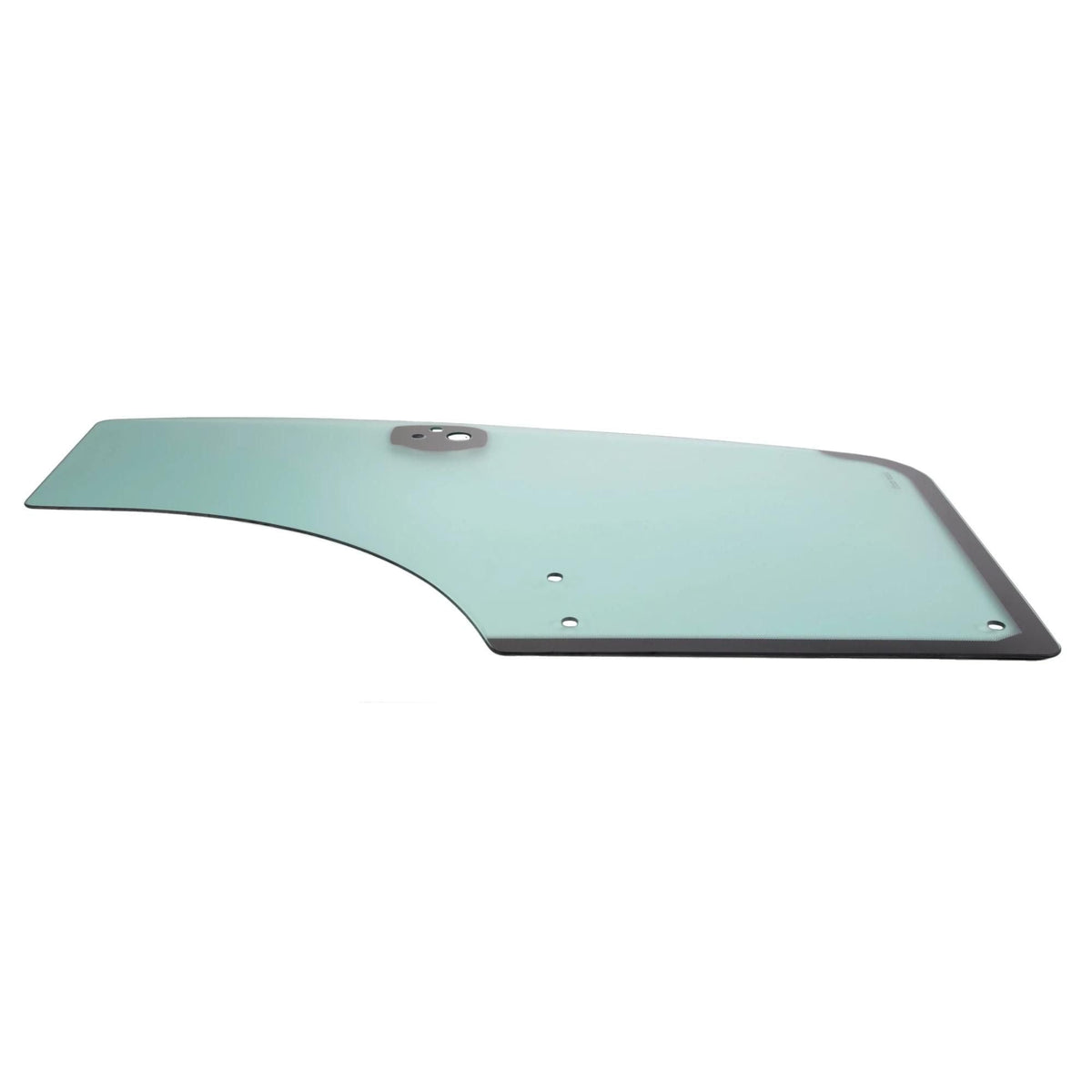 44910453 - OEM LEFT DOOR PANEL CURVED GLASS 711.20MM W X 1498.60MM H X 6MM T - CASE CONSTRUCTION