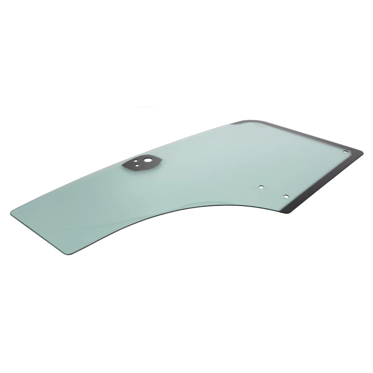 44910453 - OEM LEFT DOOR PANEL CURVED GLASS 711.20MM W X 1498.60MM H X 6MM T - CASE CONSTRUCTION