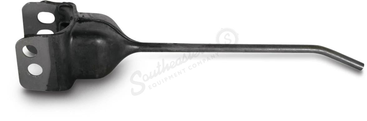 45.300.114X - OEM RUBBER RAKE TOOTH OFFSET HOLES 10IN X 2IN - CASE CONSTRUCTION