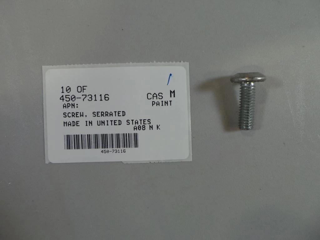 450-73116 - OEM SERRATED SCREW - CASE CONSTRUCTION
