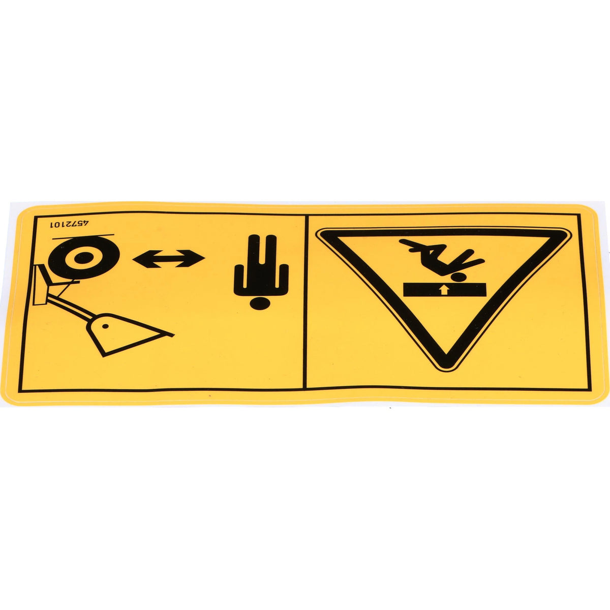4572101 - OEM DECAL DANGER - CASE CONSTRUCTION