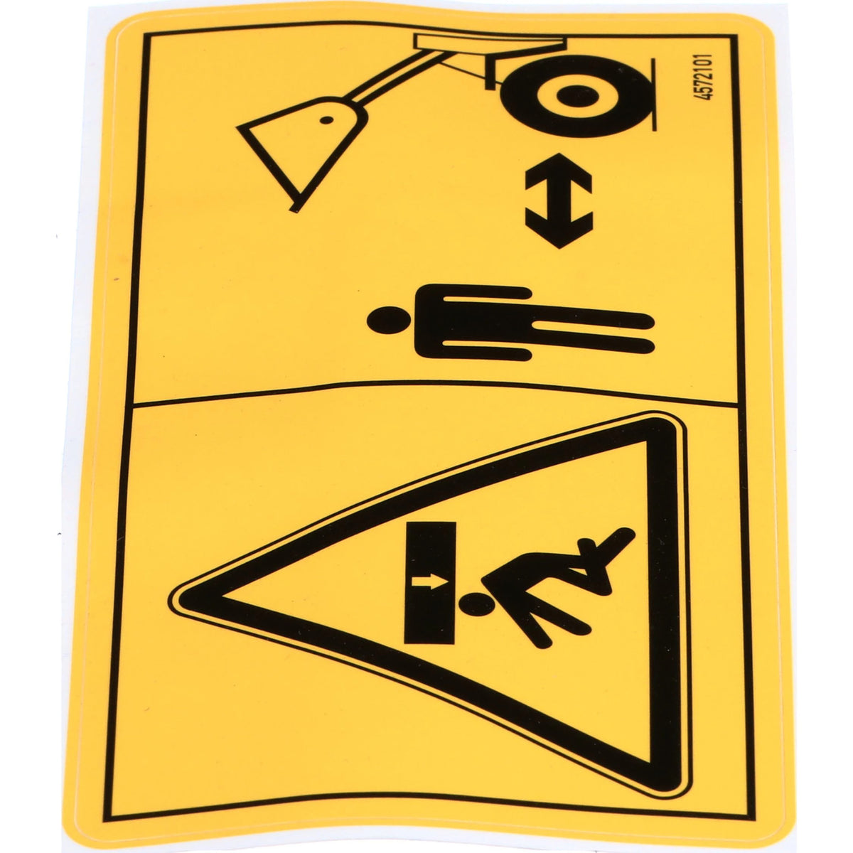 4572101 - OEM DECAL DANGER - CASE CONSTRUCTION