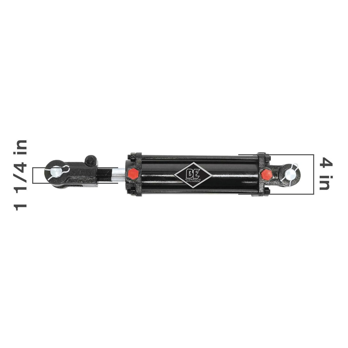 46.004.008X - OEM HYDRAULIC CYLINDER 8IN STROKE 4IN BORE 1 1/8IN ROD - CASE CONSTRUCTION