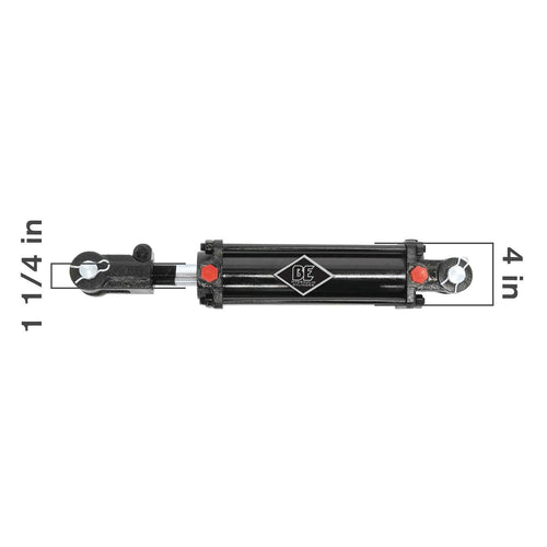 46.004.008X - OEM HYDRAULIC CYLINDER 8IN STROKE 4IN BORE 1 1/8IN ROD - CASE CONSTRUCTION