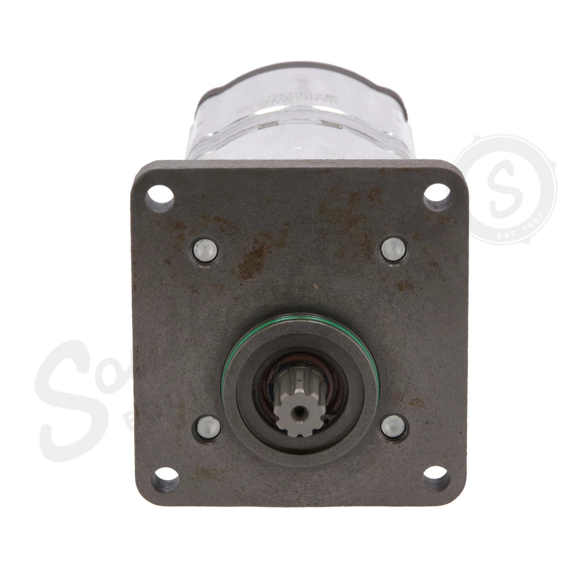 47129338 - OEM HYDRAULIC DOUBLE PUMP 22.9/14.35 CC/REV X 230 BAR X 2500 RPM - CASE CONSTRUCTION
