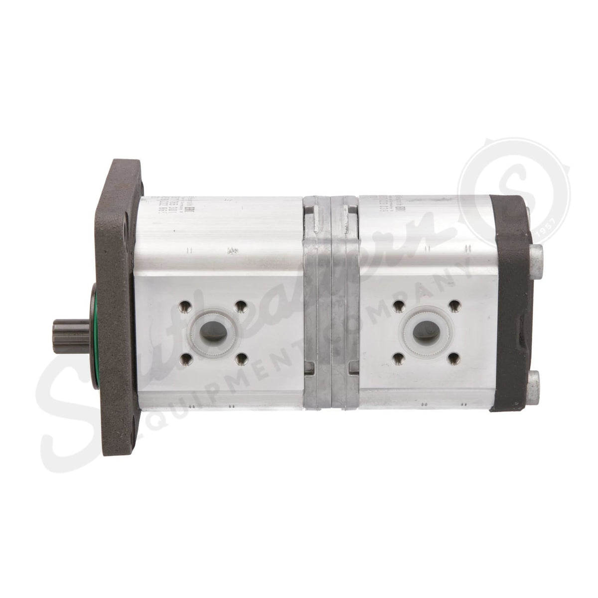47129338 - OEM HYDRAULIC DOUBLE PUMP 22.9/14.35 CC/REV X 230 BAR X 2500 RPM - CASE CONSTRUCTION