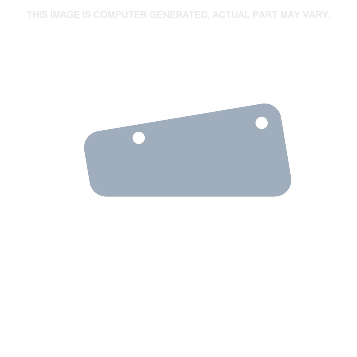 47358885 - OEM PLATE LEFT HAND CWT TRIM CE GRAY - CASE CONSTRUCTION