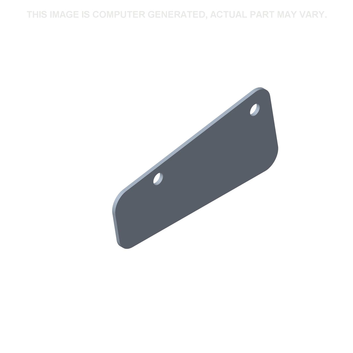 47358885 - OEM PLATE LEFT HAND CWT TRIM CE GRAY - CASE CONSTRUCTION