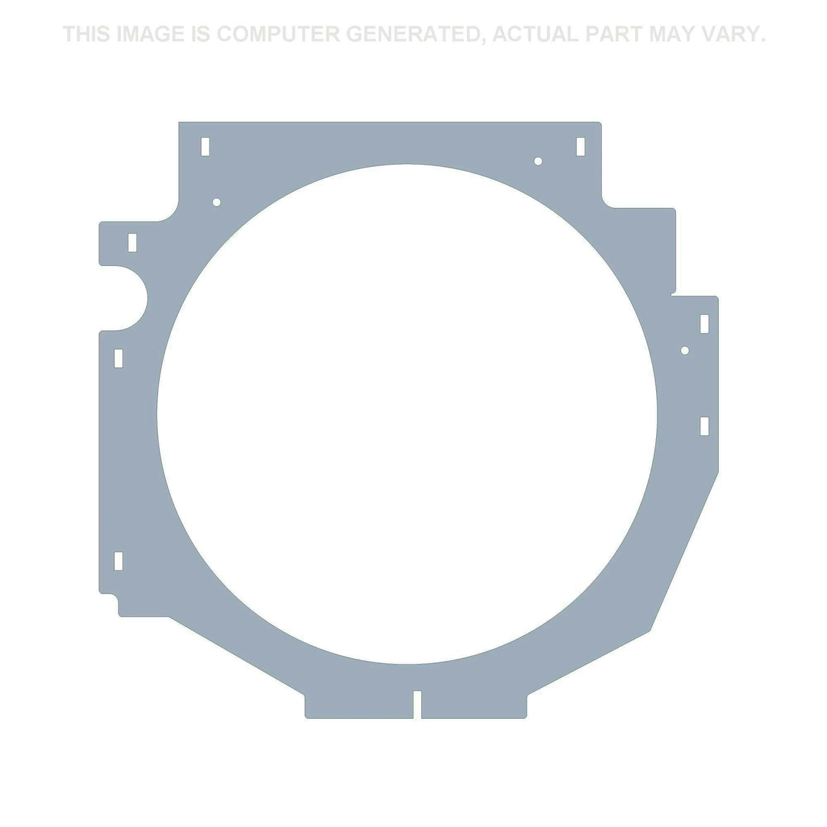 47378982 - OEM PLATE SHROUD FAN FRONT GRAY - CASE CONSTRUCTION