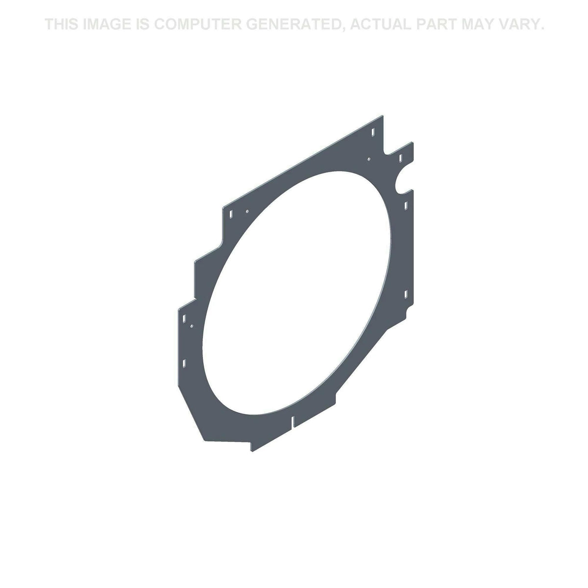 47378982 - OEM PLATE SHROUD FAN FRONT GRAY - CASE CONSTRUCTION
