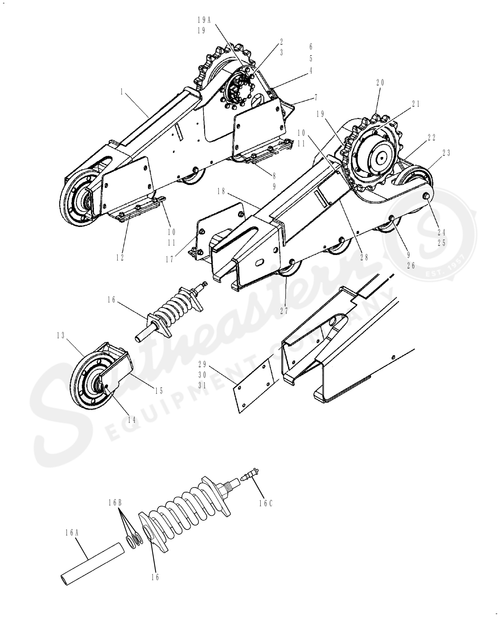 47378993 - OEM SPROCKET 17 TOOTH - CASE CONSTRUCTION