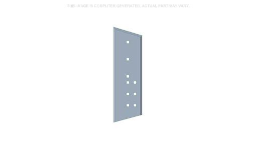 47406505 - OEM CUTTING EDGE OUTER RIGHT-HAND 850 MM L X 254 MM W X 20 MM THK - CASE CONSTRUCTION