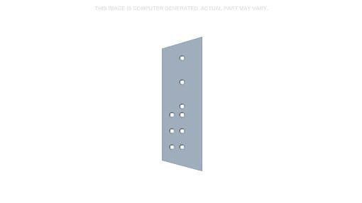 47406505 - OEM CUTTING EDGE OUTER RIGHT-HAND 850 MM L X 254 MM W X 20 MM THK - CASE CONSTRUCTION