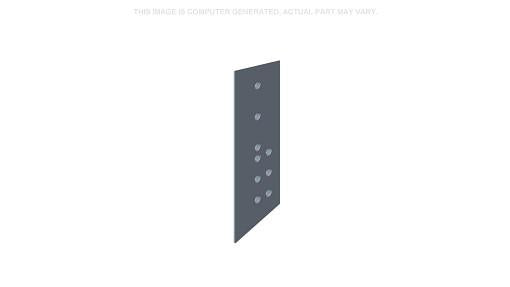47406508 - OEM CUTTING EDGE OUTER LEFT-HAND 850 MM L X 254 MM W X 20 MM THK - CASE CONSTRUCTION