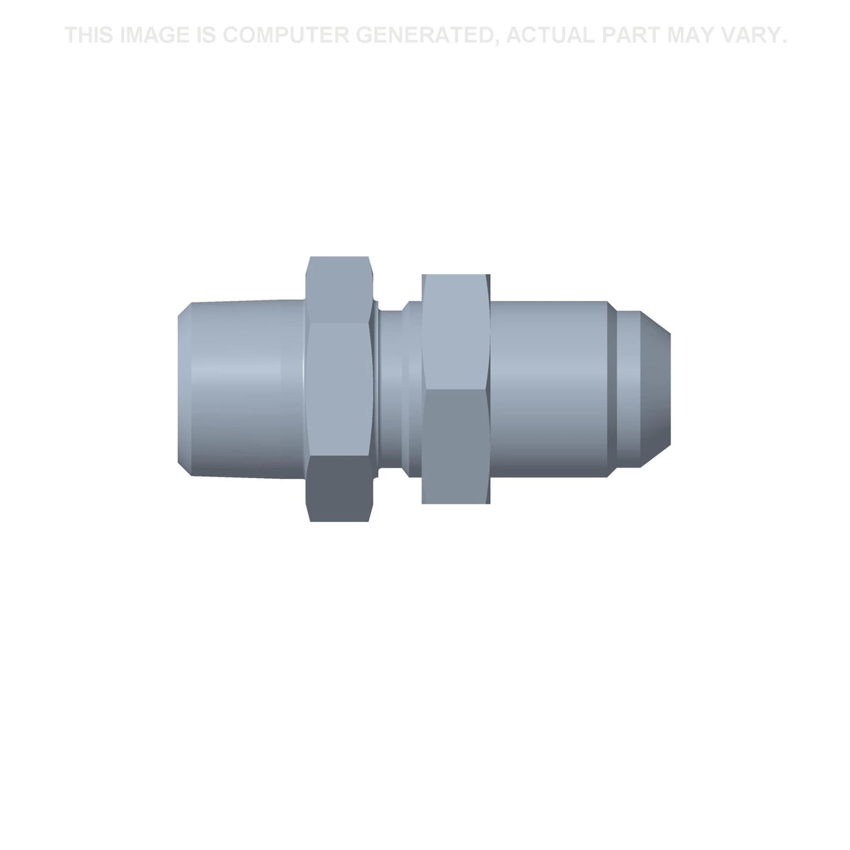 47431659 - OEM UNION MALE BULKHEAD SAE 12-37FL - CASE CONSTRUCTION