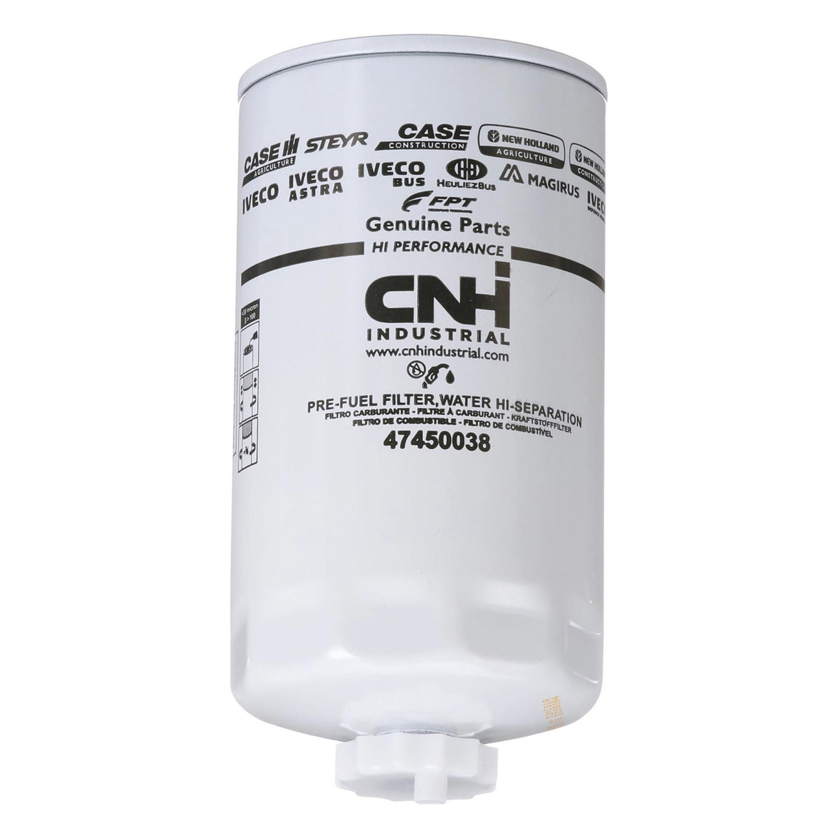 47450038 - OEM SPIN-ON PRE-FUEL FILTER - CASE CONSTRUCTION