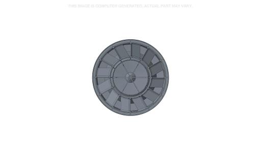 47458202 - OEM ENGINE AIR PRE-CLEANER 178 MM ID X 396 MM OD X 344 MM W - CASE CONSTRUCTION