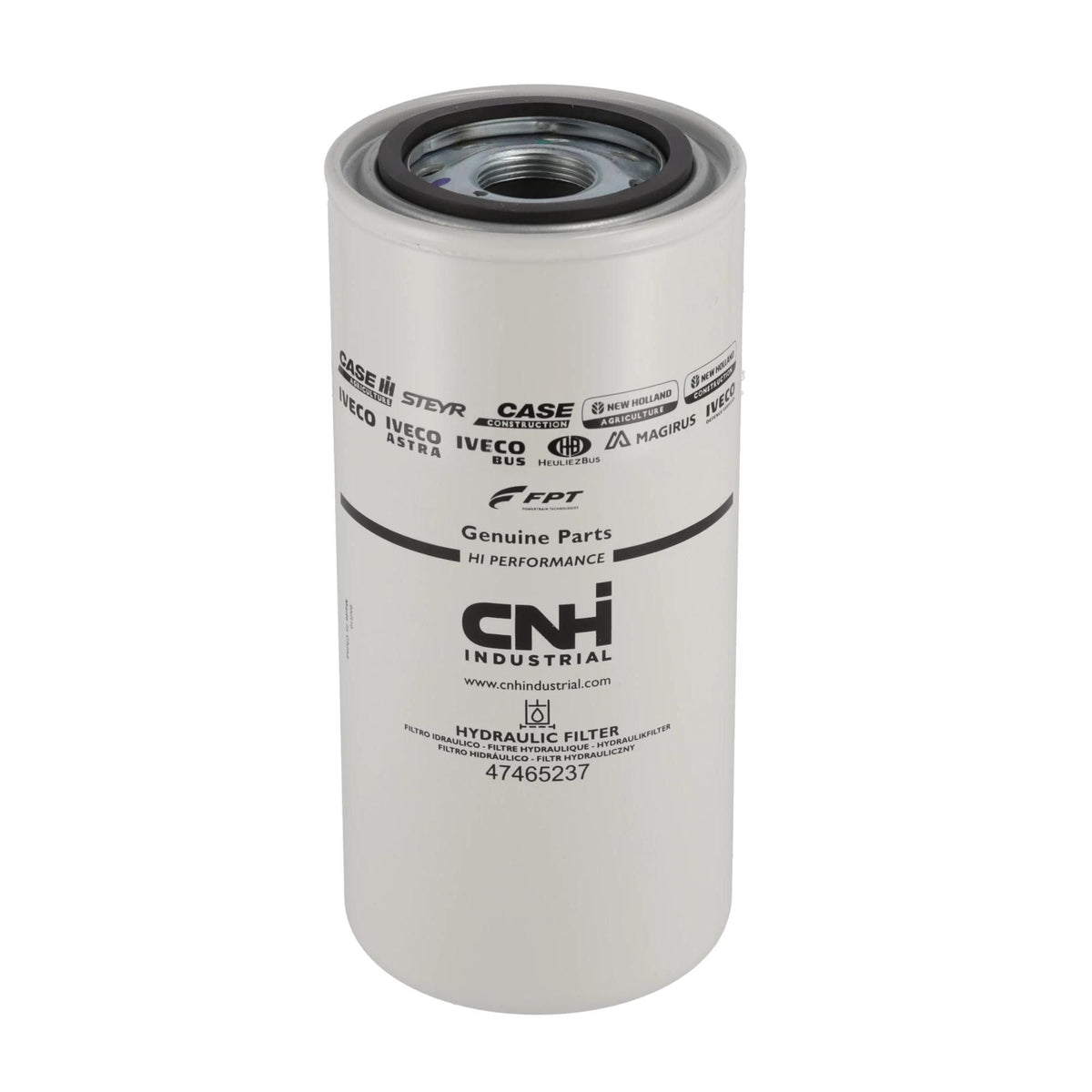 47465237 - OEM HYDRAULIC OIL FILTER SPIN-ON 97.5MM OD X 210MML - CASE CONSTRUCTION