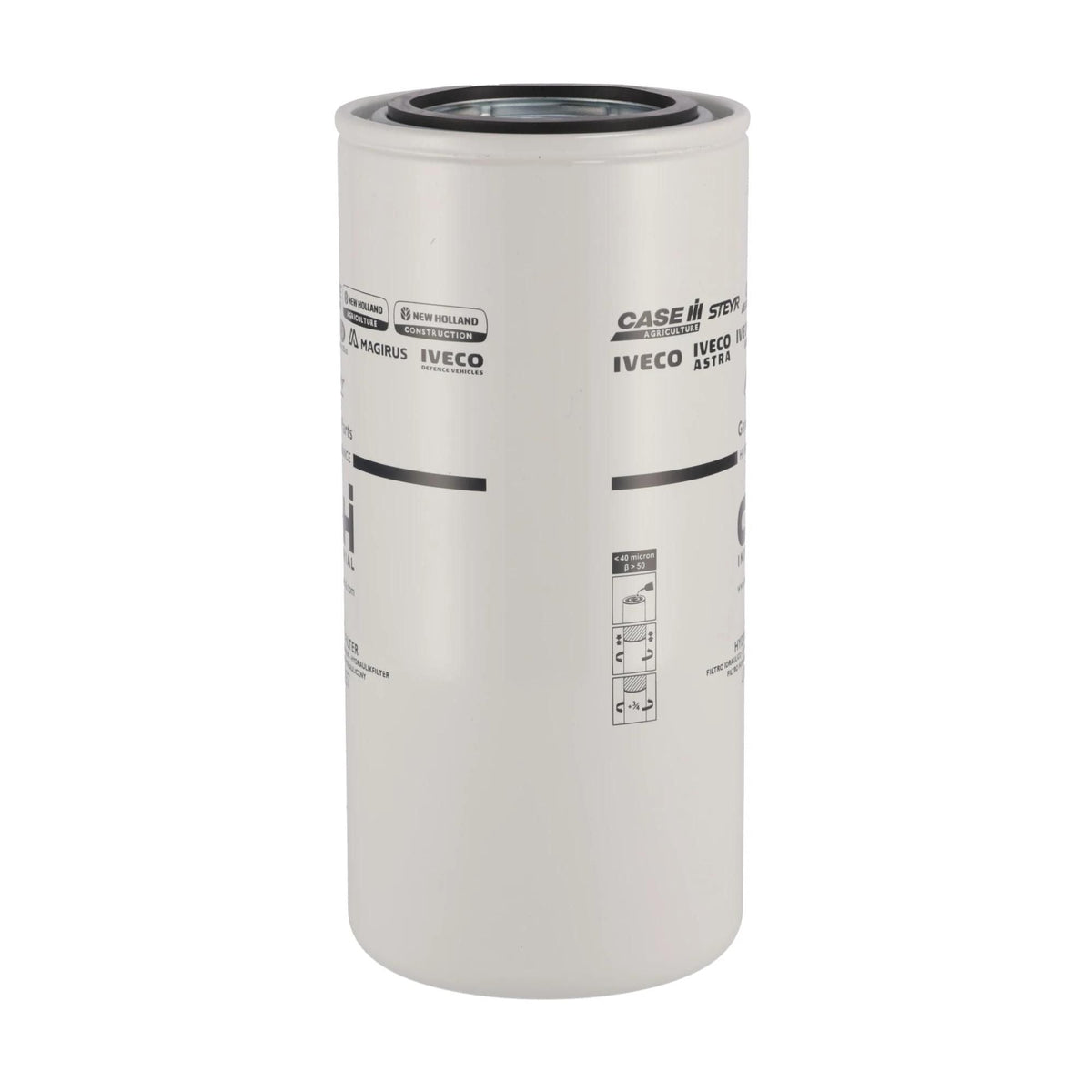 47465237 - OEM HYDRAULIC OIL FILTER SPIN-ON 97.5MM OD X 210MML - CASE CONSTRUCTION