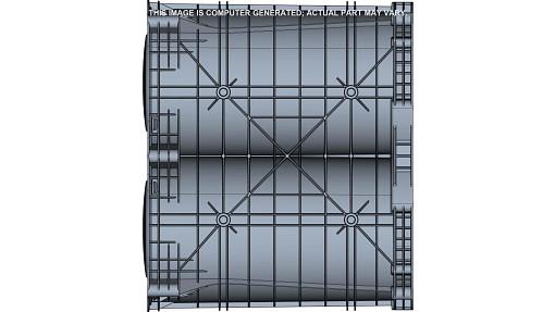 47486416 - OEM AIR PRE-CLEANER ASSY - CASE CONSTRUCTION