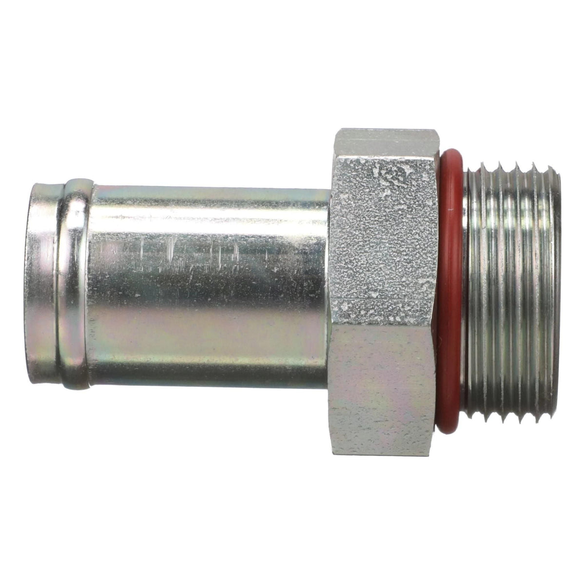 47503592 - OEM HYDRAULIC HOSE FITTING 1IN BARB X 1 5/16IN O-RING BOSS - CASE CONSTRUCTION