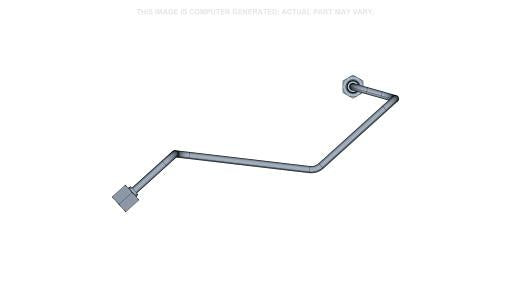 47516243 - OEM QUICK COUPLER FEED LINE TUBE - CASE CONSTRUCTION