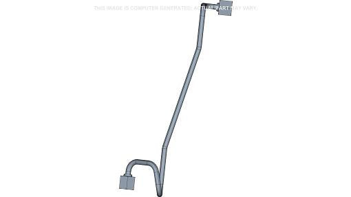 47535890 - OEM QUICK COUPLER FEED LINE TUBE - CASE CONSTRUCTION