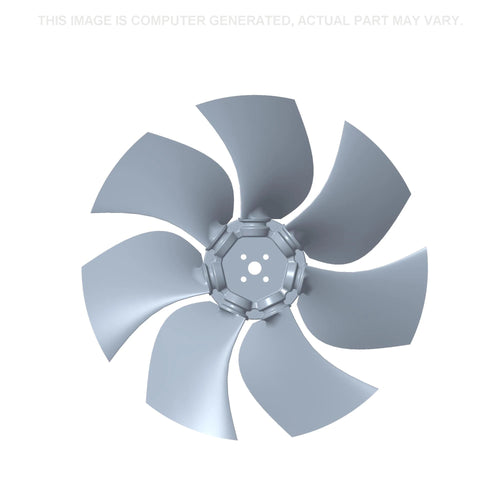 47538040 - OEM 7-BLADE RADIATOR FAN PUSHER 660 MM OD - CASE CONSTRUCTION