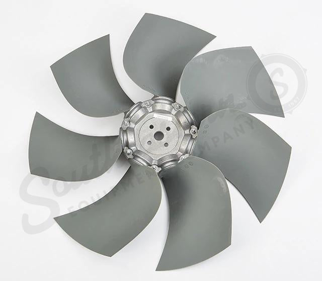 47538040 - OEM 7-BLADE RADIATOR FAN PUSHER 660 MM OD - CASE CONSTRUCTION
