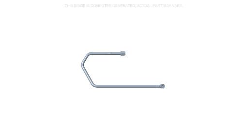 47560315 - OEM BUCKET HYDRAULIC TUBE 15.9 MM OD X 934.9 MM L - CASE CONSTRUCTION