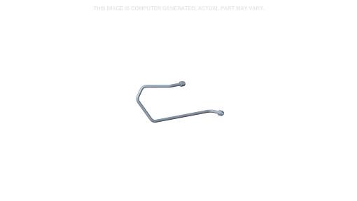 47560315 - OEM BUCKET HYDRAULIC TUBE 15.9 MM OD X 934.9 MM L - CASE CONSTRUCTION