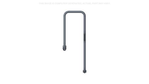 47560321 - OEM BUCKET HYDRAULIC TUBE 15.9 MM OD X 1062.8 MM L - CASE CONSTRUCTION