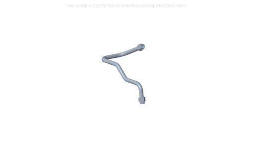 47560352 - OEM HIGH-FLOW AUXILIARY HYDRAULIC TUBE LEFT-HAND TOWER MALE RUN - CASE CONSTRUCTION