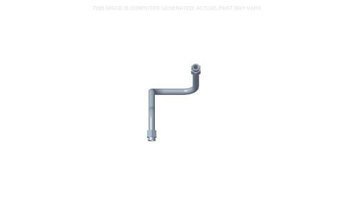 47560352 - OEM HIGH-FLOW AUXILIARY HYDRAULIC TUBE LEFT-HAND TOWER MALE RUN - CASE CONSTRUCTION