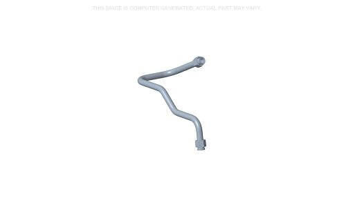 47560352 - OEM HIGH-FLOW AUXILIARY HYDRAULIC TUBE LEFT-HAND TOWER MALE RUN - CASE CONSTRUCTION
