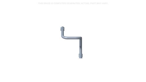 47560352 - OEM HIGH-FLOW AUXILIARY HYDRAULIC TUBE LEFT-HAND TOWER MALE RUN - CASE CONSTRUCTION